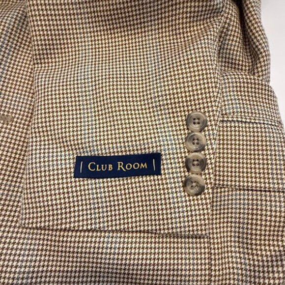 Macy’s 36S Club Room Gold Brown Blazer, Sport Coat - Picture 12 of 12